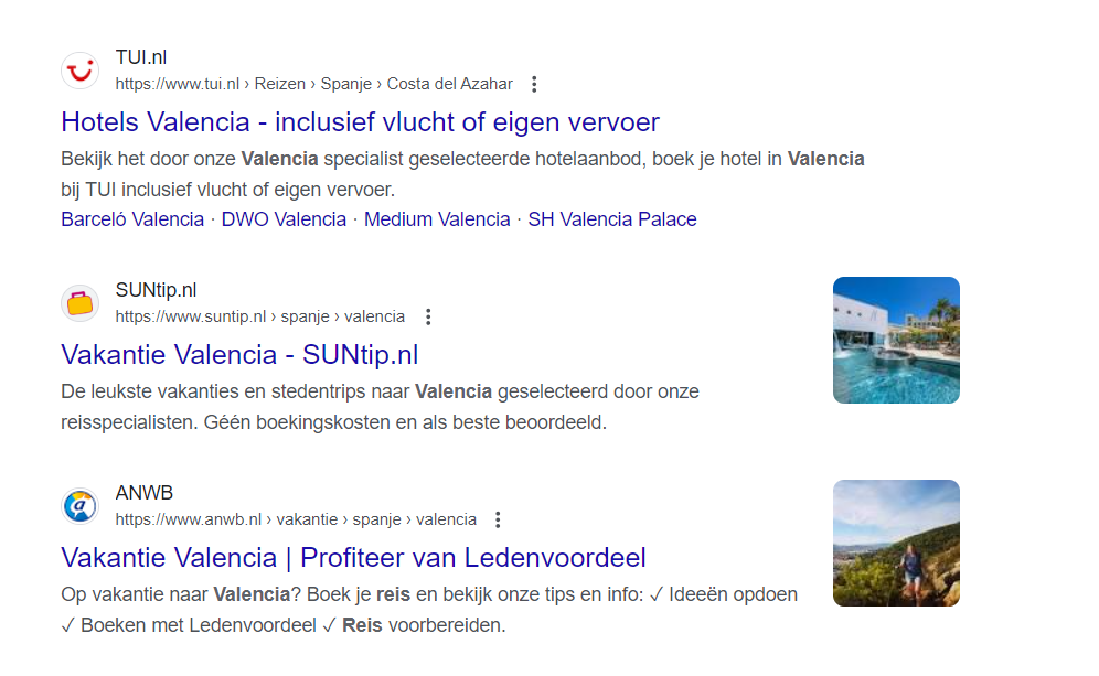 SEO zoekresultaten onderdeel van zoekmachine marketing